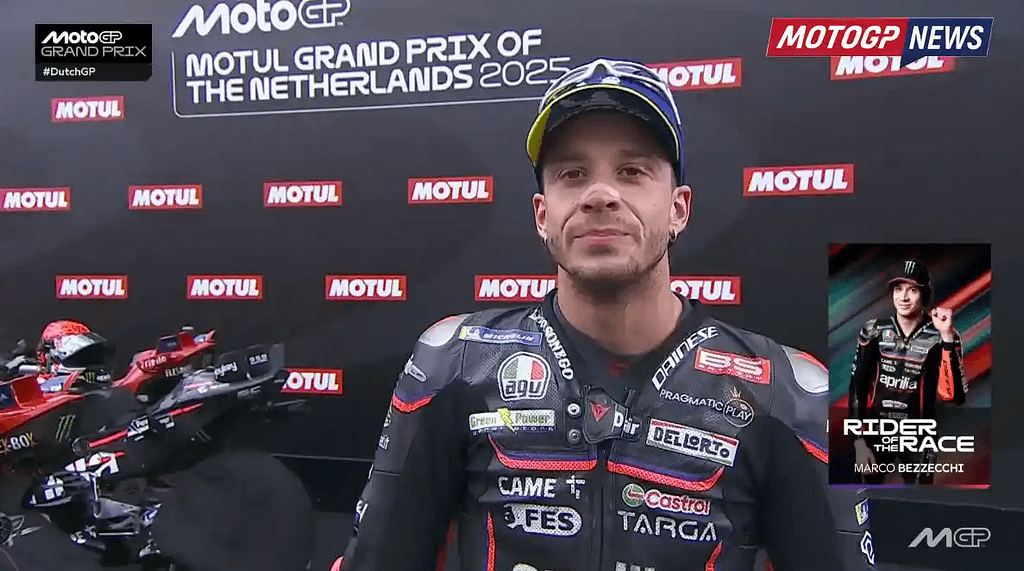 Marco Bezzecchi – Rider Of The Race MotoGP